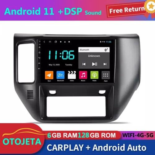 For Nissan Patrol 2015 Car Radio Stereo GPS Navigator 6GB Ram 128GB Rom Autoradio 2Din Android 11 Bluetooth Multimedia Player