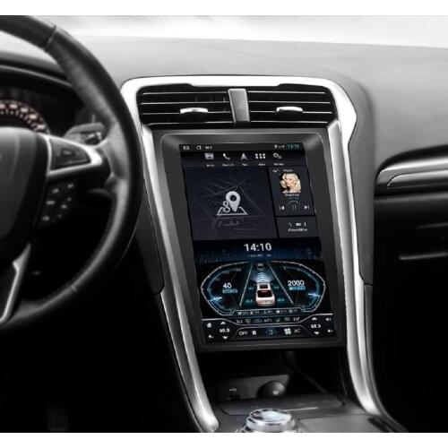 12.1Inch Tesla Style Touchscreen Android Car Radio Multimedia Video Player GPS Navigator for Ford Mondeo Fusion MK5 4G+64G TPMS