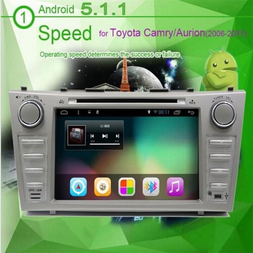 Android 7.1 car DVD player for Tofyota Camry 2006 2007 2008 2009 2011 Car DVD Player GPS Navigation Radio Central Multimedia