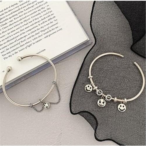 Miuoxion Retro Smiley Tassel Bracelet Fashion Personality Punk Party Jewelry For Women Feature Namour Charm Gift All Seasons