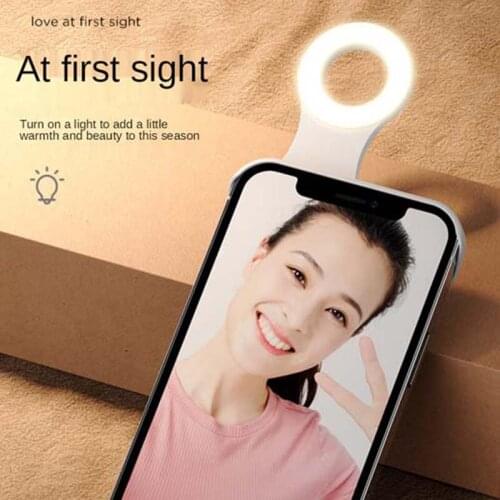 For iPhone12 Case Led Selfie Ring Fill Light Phone Case For iPhone12Pro 11 ProMax 12Mini With Flash Light For Beauty Photos Case
