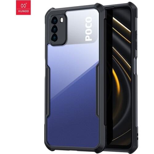 Xundd Case For POCO M3 Case, Airbag Shockproof Protective Shell Back Transparent Cover For Pocophone ,Xiaomi Poco M3 Case
