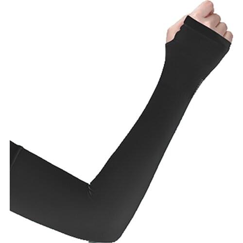 Long UV Protection Gloves Hand Protector Arm Sleeves Ice Silk Outdoor Sun Protection Sleeves Arm Warmer Half Finger Sleeves