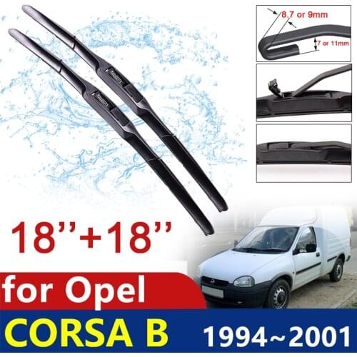 For Vauxhall Opel Combo B 1994~2001 Front Window Windscreen Wipers Car Wiper Blade Car Accessories 1995 1996 1997 1998 1999 2000