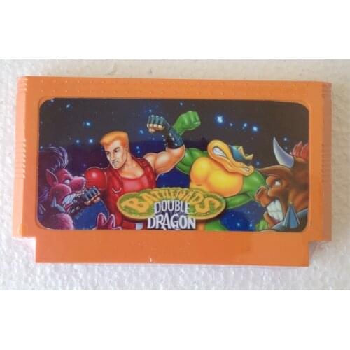 Battletoads And Double Dragon 60 Pins 8 Bit Game Card