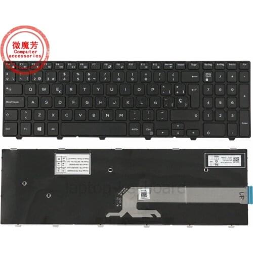 US/UK/SP keyboar for DELL Inspiron 15 3551 3552 3541 3543 3542 3559 3565 3567 3551 3558 5566 5748 5749 5755 5758 5759 backlight