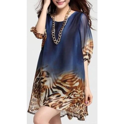 2019 fashion Summer han edition style dress plus-size XXXXL sexy design show thin Korean style Loose comfortable AT890051