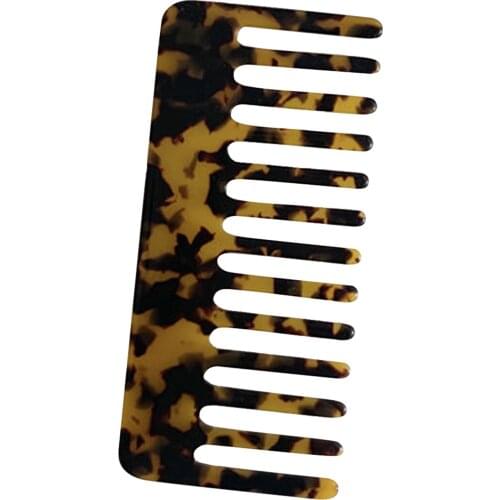 Fashion Acetate Anti-static Massage Hair Combs Colorful Hairdressing Comb Hair Brush For Women Girls Hair Styling Tool