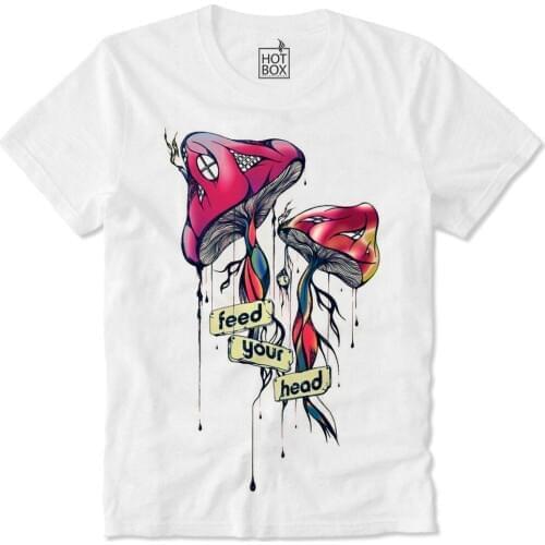 T Shirt Trippy Magic Mushrooms Shrooms Psychedelic Lsd Dmtswag 2019 Men Fashion O-Neck Brand MenS Tee Shirts