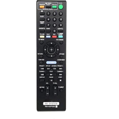 RM-ADP053 NEW replace for Sony AV System Remote control for DVD Home Theater Audio Blu Ray Disc Player BDV-E470 BDV-E570 BDV-E77
