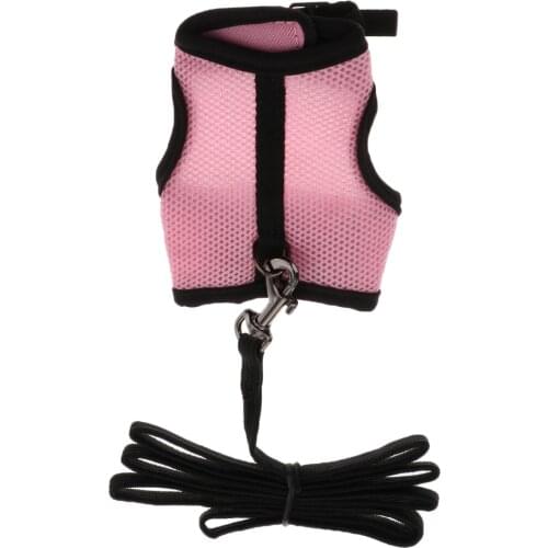 Pet Supplies Vest Harness & Leash For Hamster Rabbit Squirrel Guinea Pig Ferrets