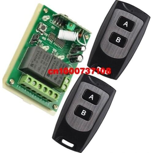 12V 2CH RF car door switch smart home controller radio control rf momentary switches