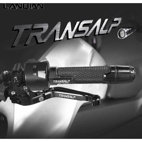 Motorcycle Brake Clutch Levers Handlebar Grips ends For Honda TRANSALP 600 VH VJ VK VL VM VN VP VR VS VT VV VW VX Accessories