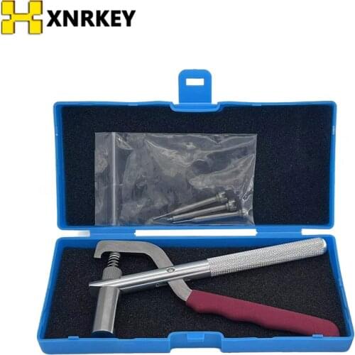 XNRKEY HUK Folding Key Split Pin Clamp Auto Remote Car Key Disassembly Pliers Tool Flip Key Remover Car key Fixing Tool