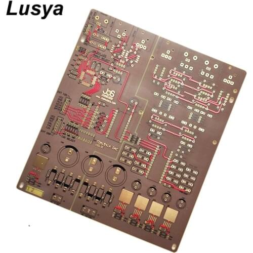 TDA1541 DAC decoder board PCB empty board support USB optical fiber bluetooth module I2S power supply T1530