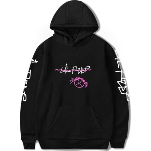 Autumn Fashion Lil Peep Hoodies Men Women Sweatshirts Long Sleeve Hooded Harajuku Hip Hop Casual Hoodie suitable black pullovers