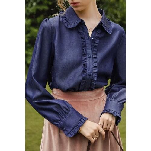 Vaiaye Womens Long Sleeve Shirts