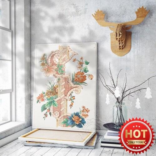 Giacomo Cavenezia Cleveland Museum Exhibition Poster, Giacomo Vertical Decorative Floral Wall Art Mural, Cavenezia Retro Prints