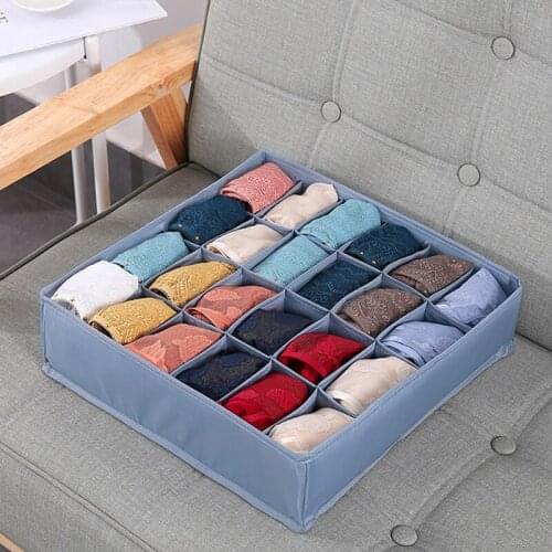 Bra Underwear Storage Drawer Organizer Panties Socks Closet Organizer Collapsible European Bra Underwear Storage Box