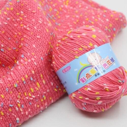 1pcs Baby Cotton Cashmere Yarn DIY Hand Knitting Crochet Sweater scarf coat hat Worsted Wool Thread Sewing knitting supplies