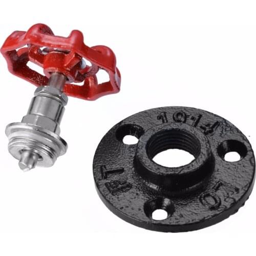 1pc Mayitr Cast Iron Door Drawer Knob Industrial Steam Valve Handwheel Style Hooks Cabinet Pull Drawer Knobs High Quality