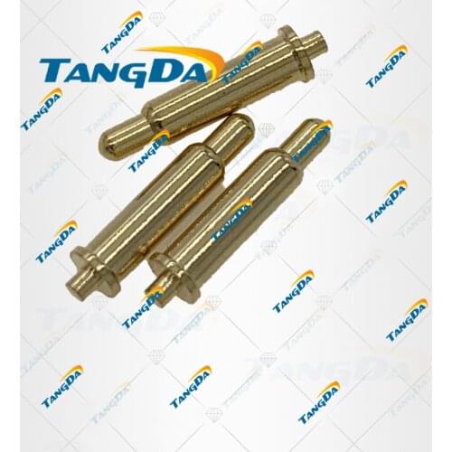2.5 10 TANGDA pogopin 2.5*10mm Connectors probe Spring needle Conductive copper needle (Can be customized) Q