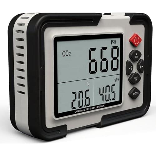 2021 Top Sales Gas Analyzer CO2 PM2 5 Air Quality Monitor Good Portable Detector Russia India Mexico Laser White Mah