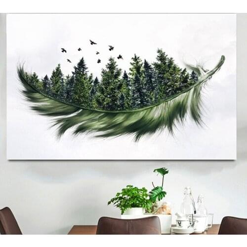 5D Diy Mosaic Diamond Painting Abstract Art Leaf Forest Diamond Embroidery Full Square&Round Cross Stitch KitsZP-4752