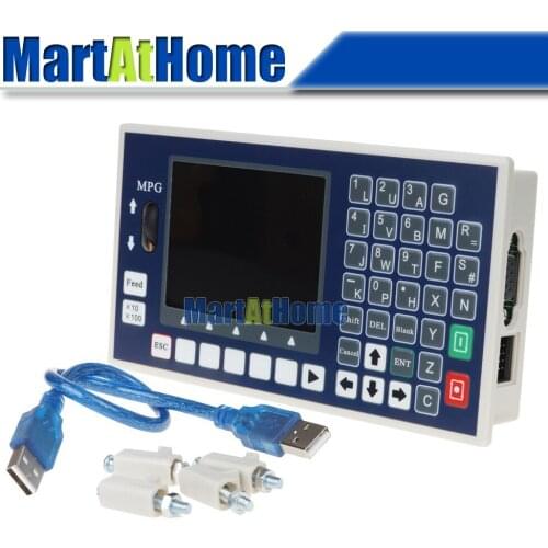 ARGEDO 3 Axis CNC Controller 400KHz USB Stick G code Spindle Control MPG Tool Setting TC5530H Support Servo & Stepper #SM786 @SD