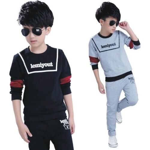 Childrens wear boys 2018 new autumn childrens boys set the first two sets kids clothes