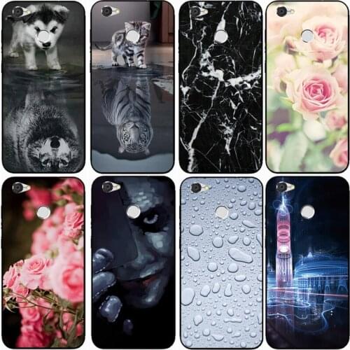 For ZTE Blade A6 Case Rose Wolf Cute Patterned Cover Soft Silicon Phone Case for ZTE Blade A6 Lite Top Quality