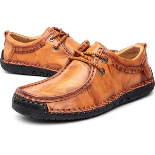 Breathable black fashion for leisure leather casuales shoes men flat spring mens man male zapatos masculino casual hombre de