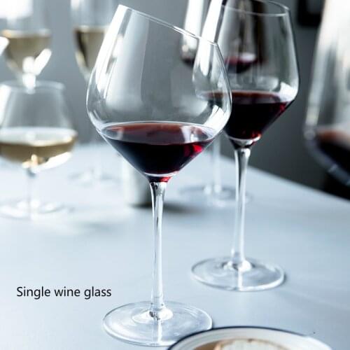 European Family Bordeaux Wine Glass Glass Goblet Wine Set Champagne Cup