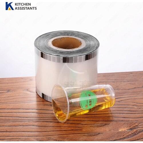 F9095 plastic cup sealing roll film for PP Paper cup bubble tea cup 90mm 95mm