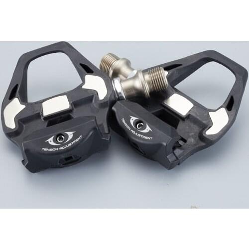 Road Bike Pedals SPDING Self-locking Road TT Triathlon Bicycle Pedals With Cleats Splint For Ultegra R8000 R9100