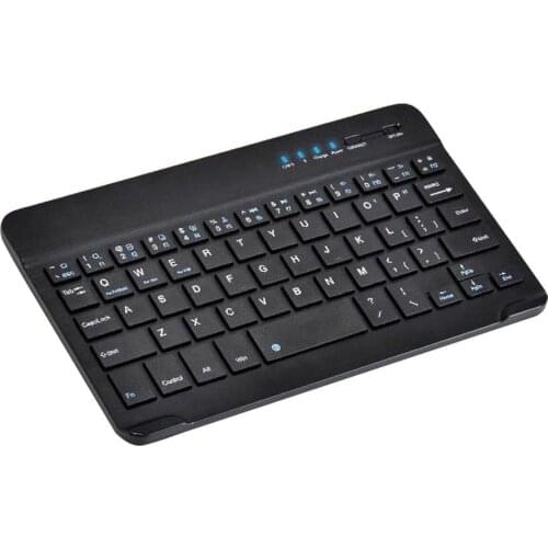 Portable Ultra-thin Wireless Bluetooth Keyboard Keypad for iPad Phone Tablet
