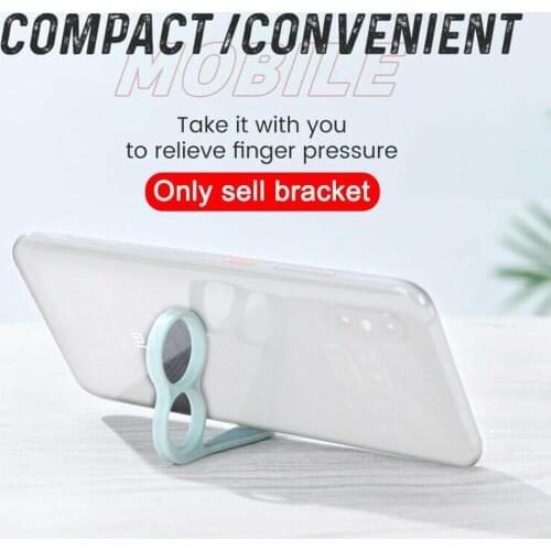Portable Ring Phone Holder PP Mobile Phone Mount Suitable For Most Smartphones Tablets