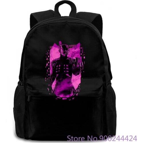 Hellraiser Horror Movie New women men backpack laptop travel school adult student