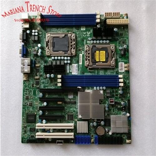 Original Disassemble Motherboard for Super Micro X8DTL-6 dual 1366 pin 5500 chipset server X58 motherboard