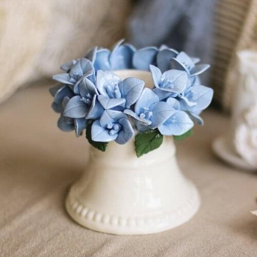 Nordic Ceramic Candlestick Romantic Dining Table Creative Candle Holders Light Luxury Living Room Bougeoir Home Decor EB50ZT