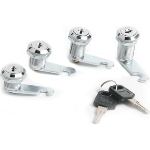 Height 16/20/25/30mm Drawer Locks With 2 Keys Lock Furniture Hardware Door Cabinet Lock Office Desk Letter Box Cam Locks MS403