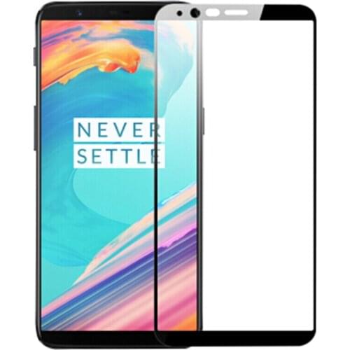 Tempered Glass For Oneplus 5T A5010 Full screen Cover Screen Protector Film For One plus 5T 1+5T 6.01" Full Cover