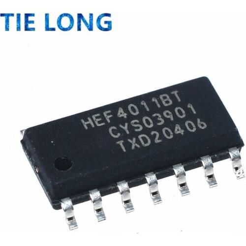 10pcs CD4011BM CD4011 HEF4011BT HEF4011 SOP-14 With each other Logic Gates S Quad 2-In new original