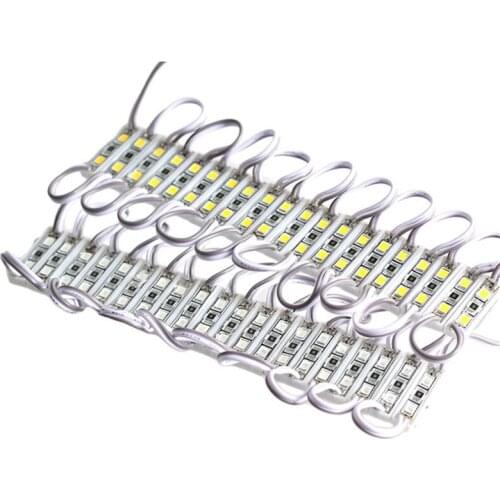 1000PCS Small Size LED Module Mini 2835 Module 2 LED 12V Yellow Red Green Blue IP65 Advertising Sign Backlight Storefront Module