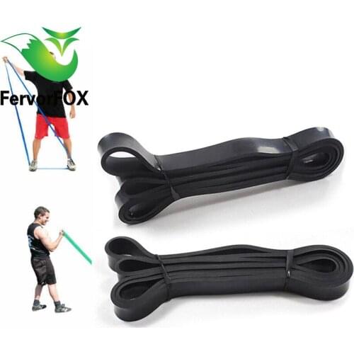 208cm Natural Latex Pull Up Physio Resistance Bands Fitness CrossFit Loop Bodybulding Yoga Exercise Fitness Equipment