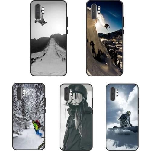 Cool Sports Snowboarding For Samsung Galaxy S20 FE S8 S9 S10 Plus S10e Note 10 Plus Note 20 S21 Ultra Phone Case