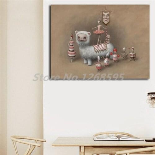 Mark Ryden The Art Of Whipped Cream Wallpaper Canvas Painting Print Living Room Home Decor Modern Wall Art Oil Painting Poster