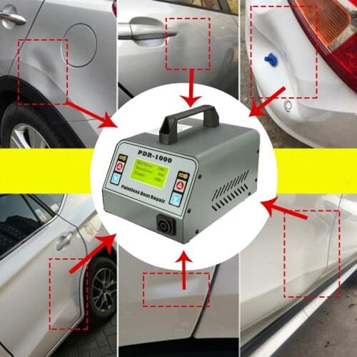 1000W Car Dent Repair Remover Induction Heater Tool Set 220V/110V Car Paintless Body Dents Remover Device HotBox Car Body Repair