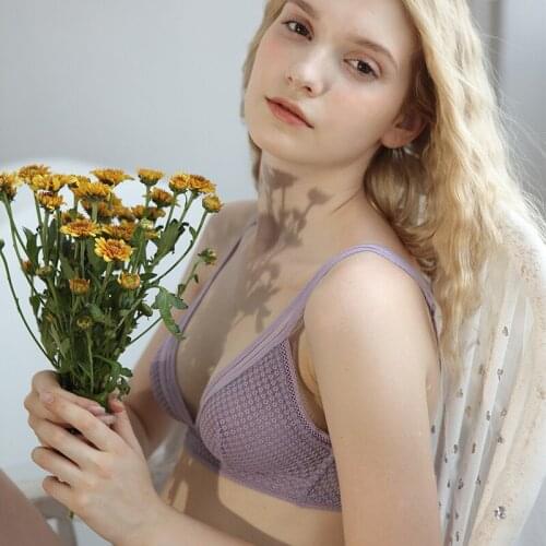 Sexy Wire Free Bra Set Thin Bralette Underwear Women Set brief Lingerie Feminina Triangle Cup Lingeries Womens Intimates Black