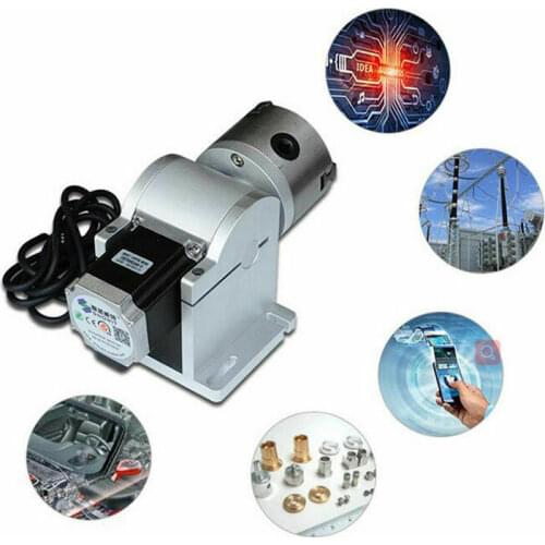 Laser Marking Machine Rotary axis 80mm engraving machine rotating fixture ATT